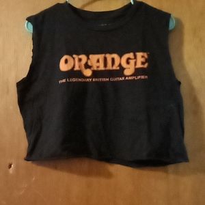 Orange amp tee